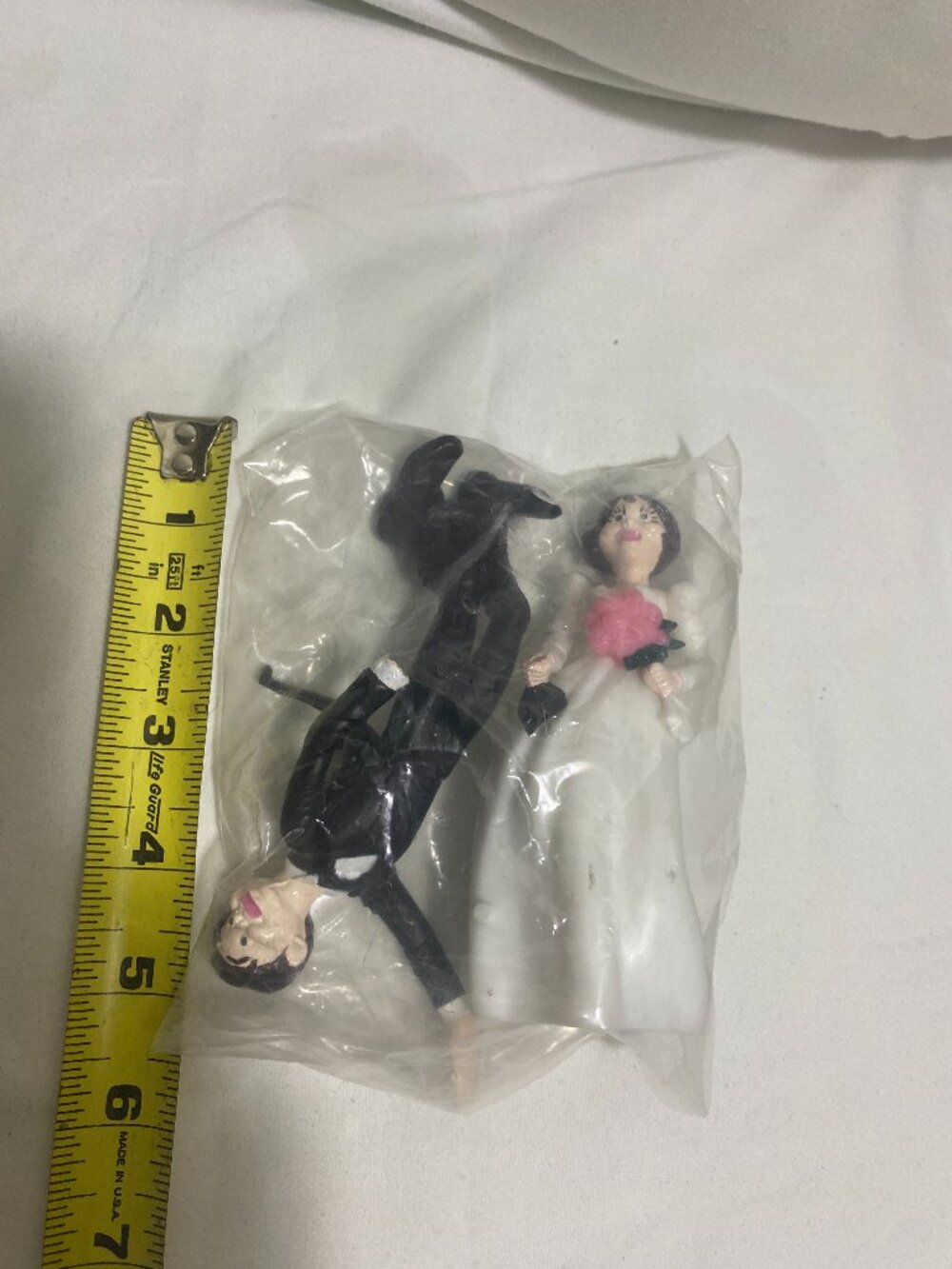 Vintage Wilton Wedding Cake Topper Bride & Groom Figurines 1992 Replacement Part